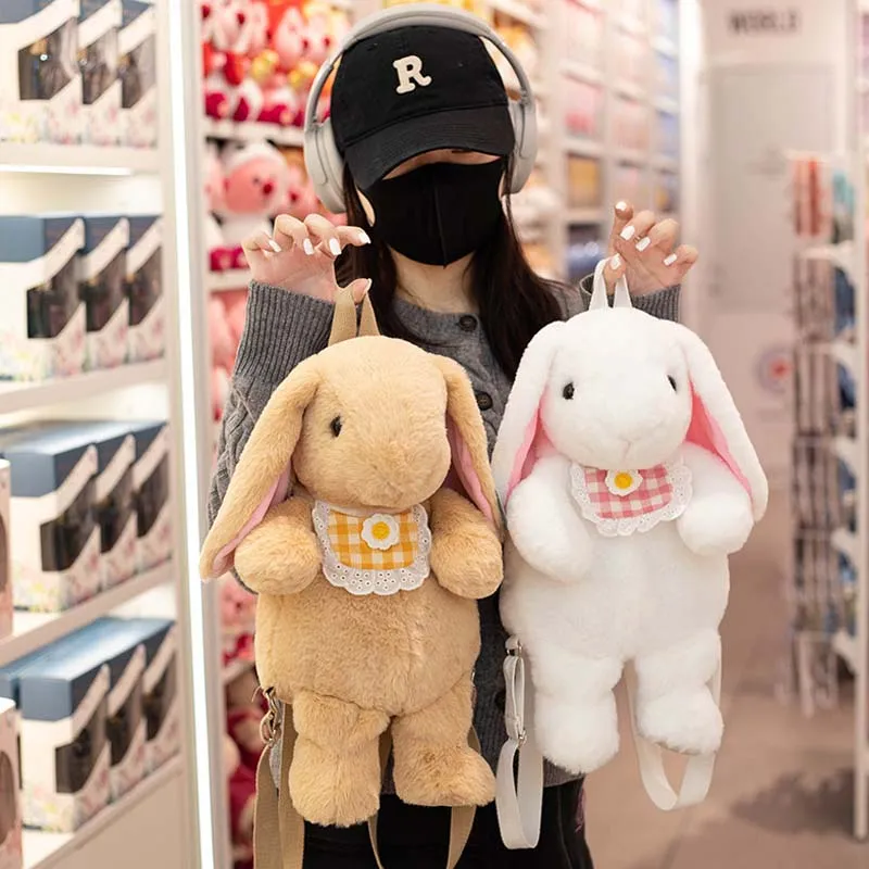 Cute Bunny Backpack Plush Bag