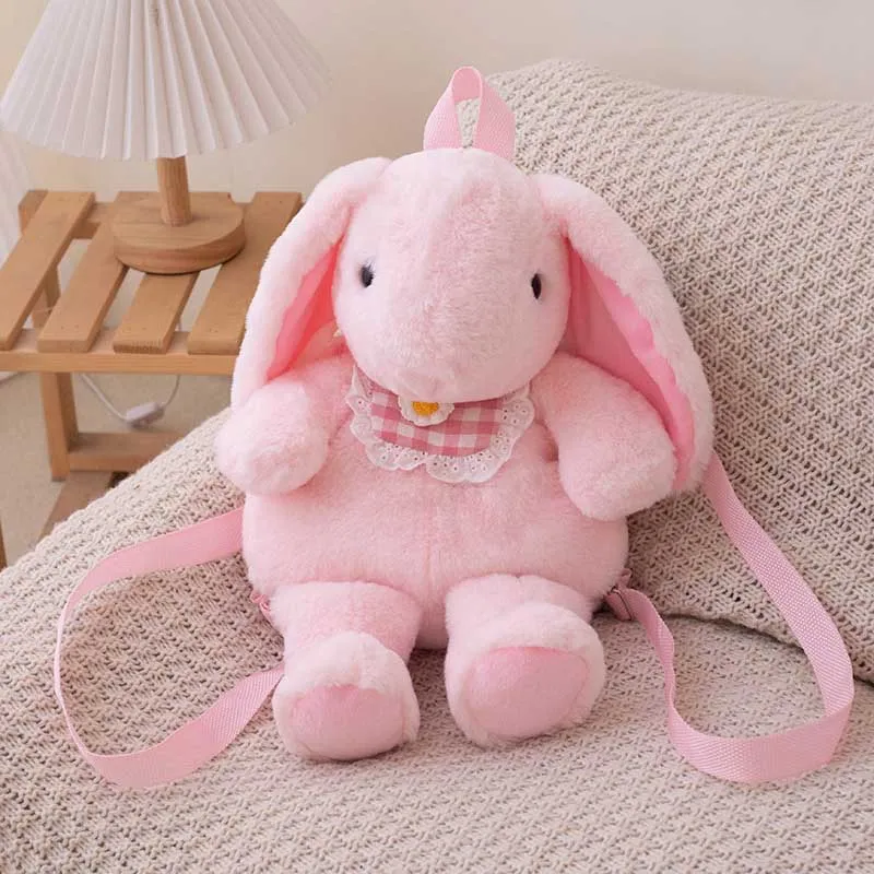 Cute Bunny Backpack Plush Bag