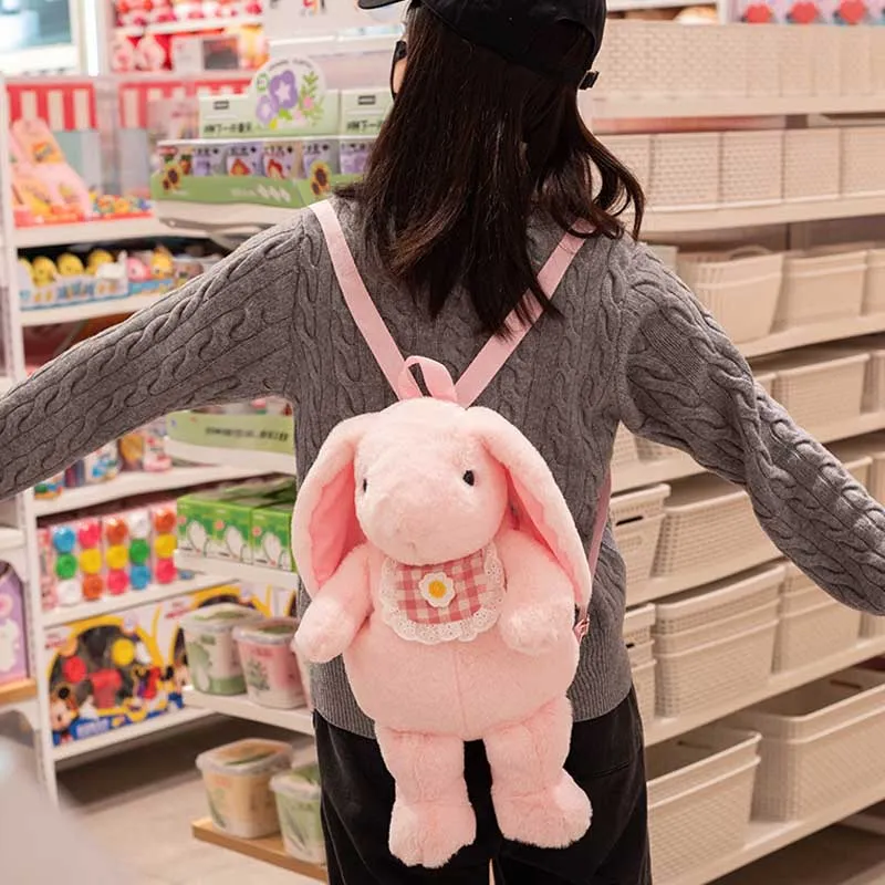 Cute Bunny Backpack Plush Bag