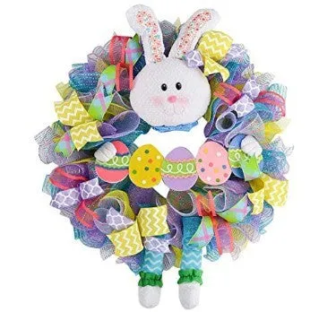 Cute Easter Decoration Rabbit Wreath Lovely Faceless Doll Easter Thief Bunny Butt And Ears Cartoon Rabbits