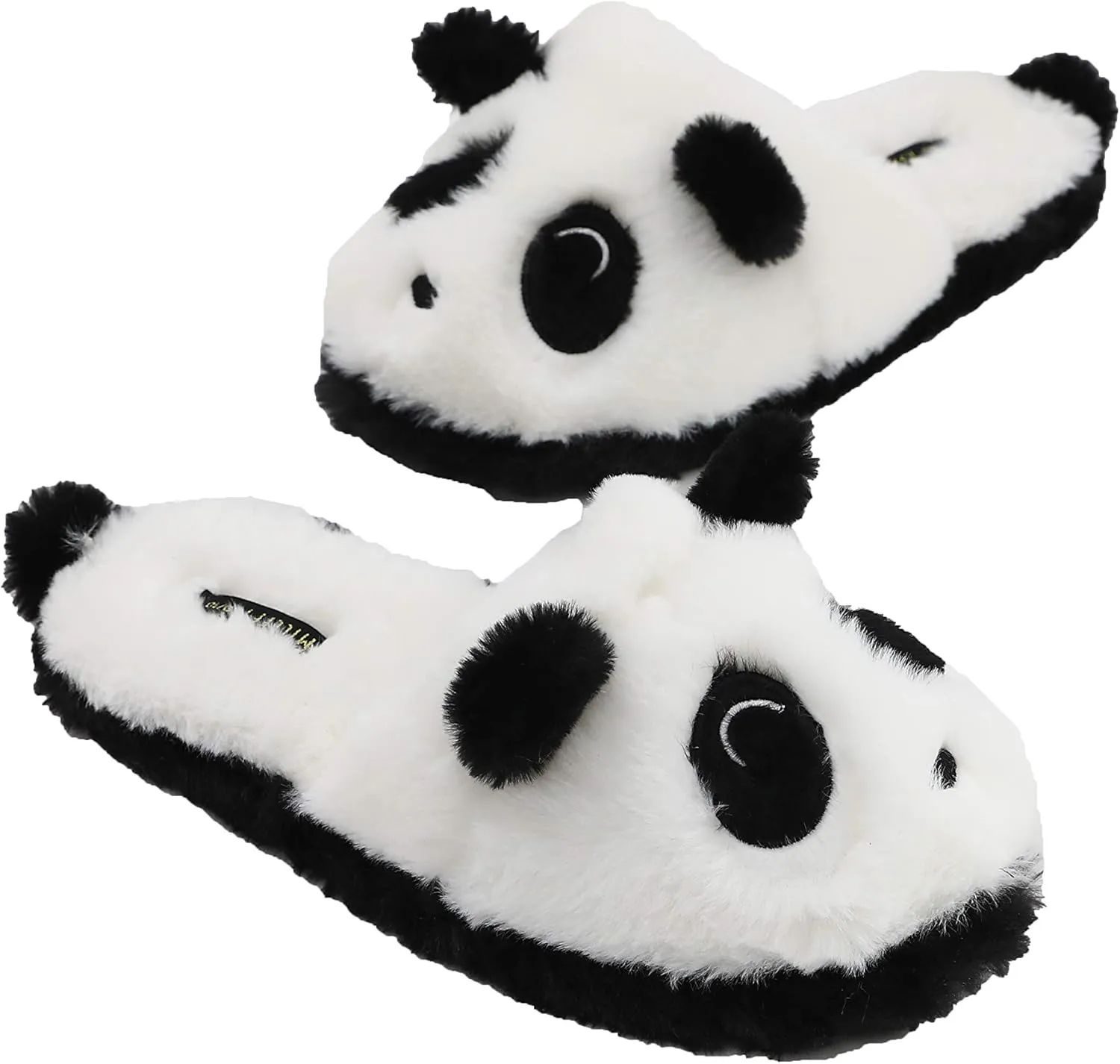 Cute Rainbow Llama Plush Slippers | Alpaca Plush Home Shoes | Fluffy Girls Slippers