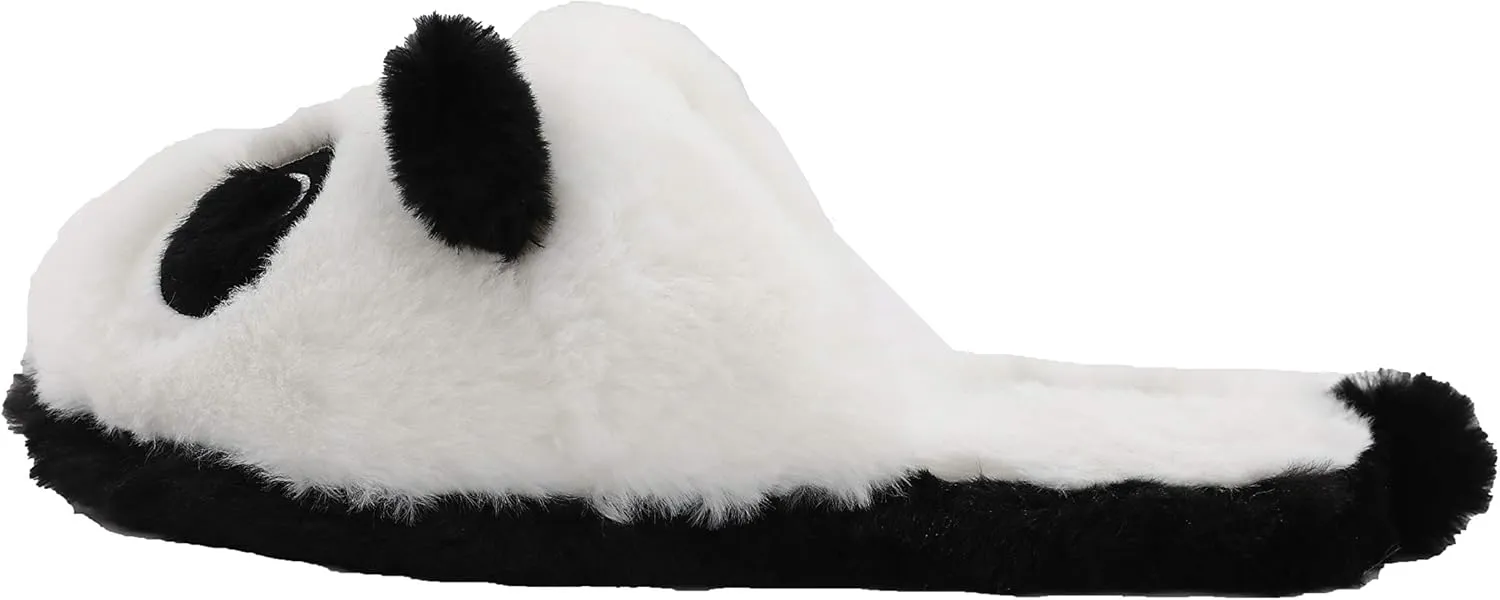 Cute Rainbow Llama Plush Slippers | Alpaca Plush Home Shoes | Fluffy Girls Slippers