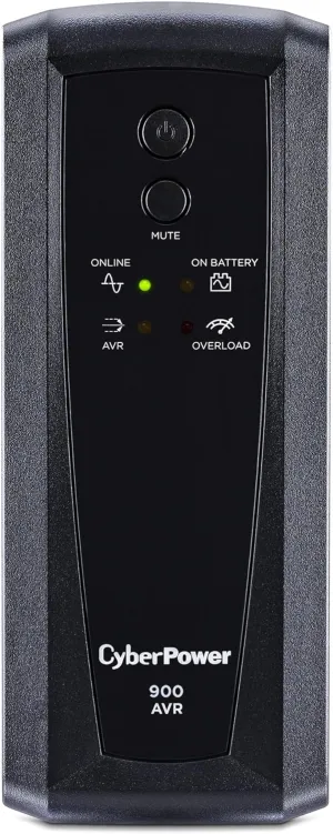 CyberPower CP900AVR AVR UPS System, 900VA/560W, 10 Outlets, Mini-Tower