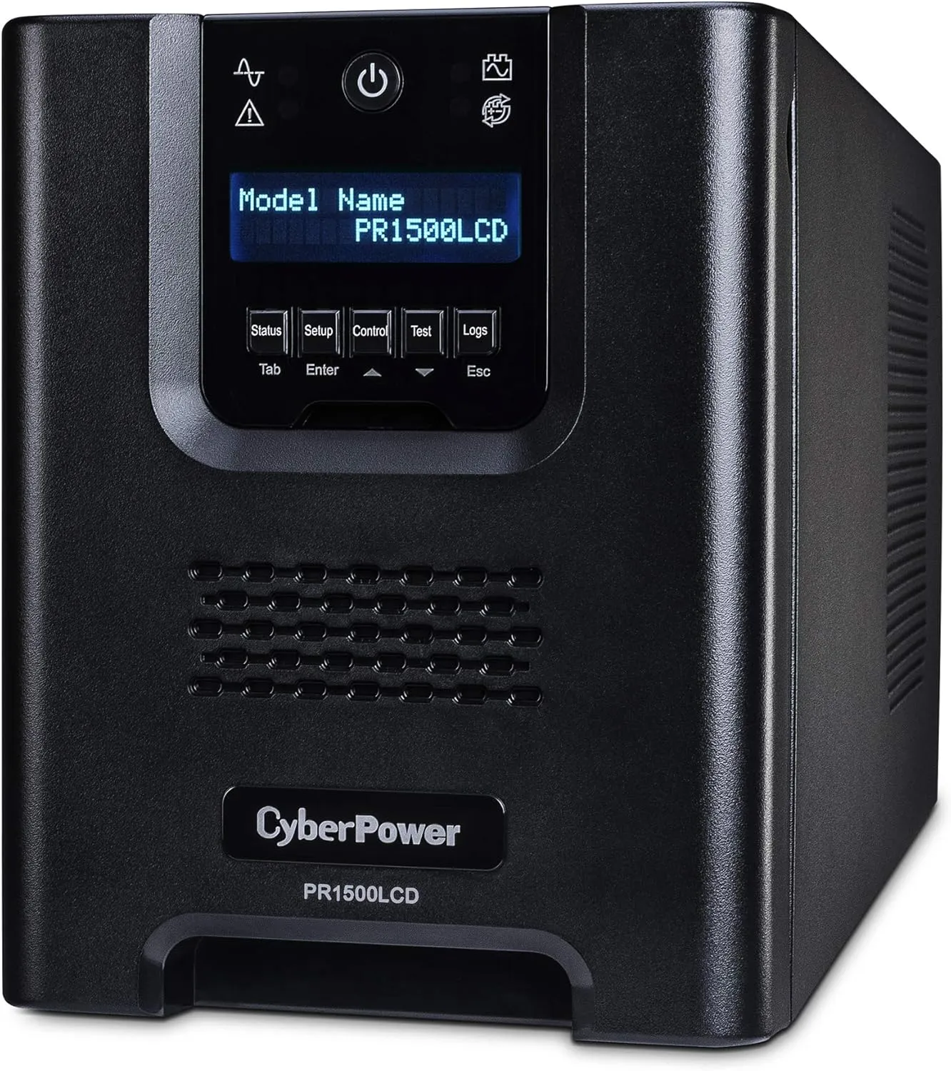 CyberPower PR1500LCD Smart App Sinewave UPS System, 1500VA/1500W, 8 Outlets, AVR, Mini-Tower