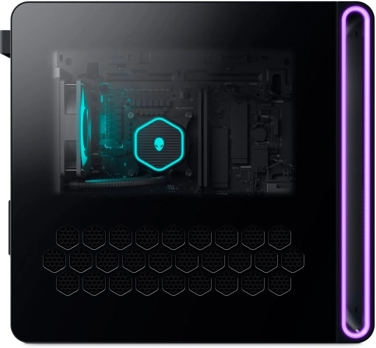 Dell Alienware Aurora R16 Gaming Desktop PC - NVIDIA RTX 5080 16GB GDDR7 - Intel Core Ultra 9 Processor 285K - AlienFX Liquid Cooling - Win 11 Pro, Office Pro(64 GB DDR5 | 8 TB SSD 2TB HDD)