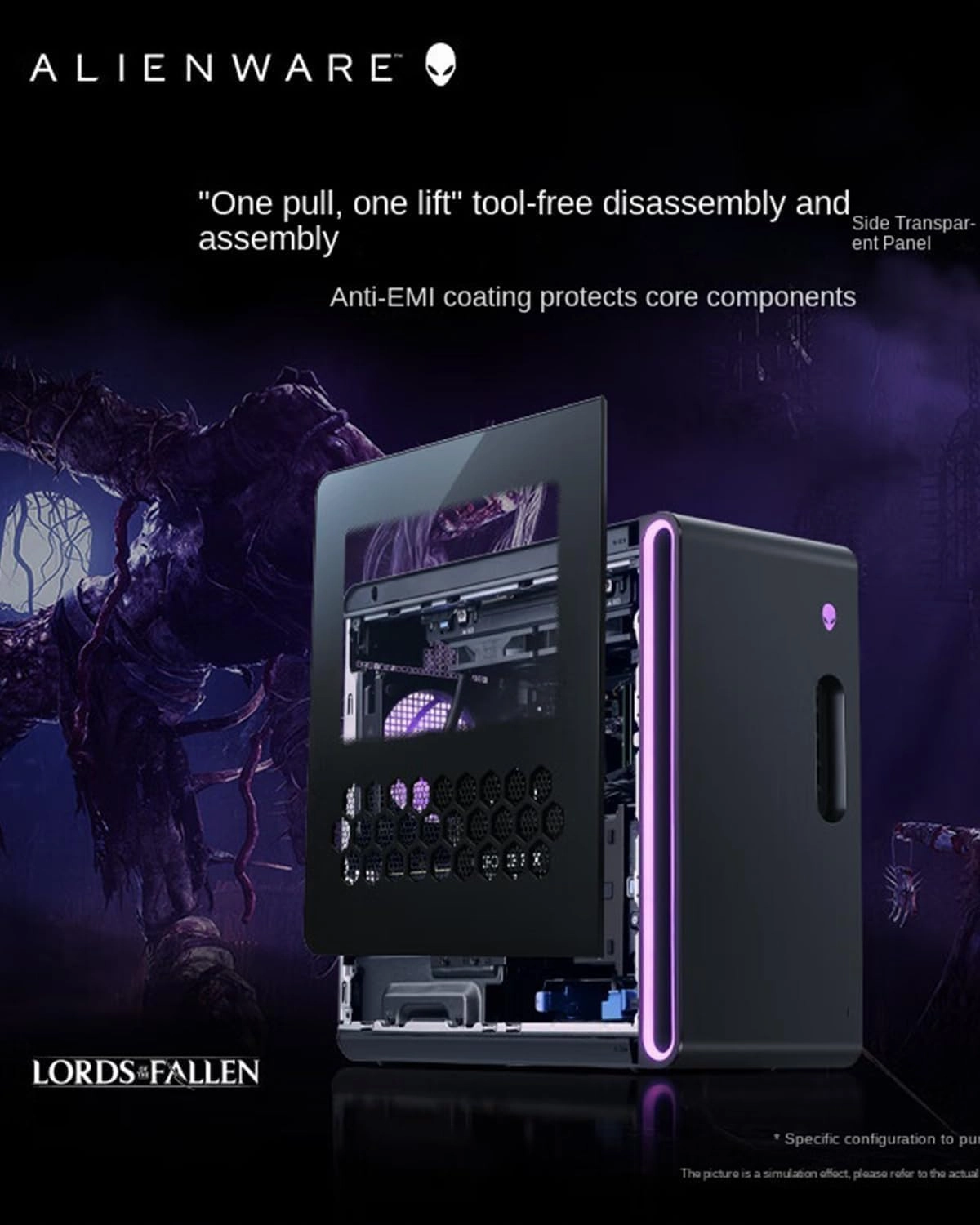 Dell Alienware Aurora-R16 Gaming Desktop - NVIDIA RTX 5080 GDDR7 (Beats RTX 4090), Intel Ultra 9 285K (24-Core, Up to 5.7GHz), Win 11 Pro • w/Office Lifetime License (64GB DDR5, 2TB SSD, 2TB HDD)