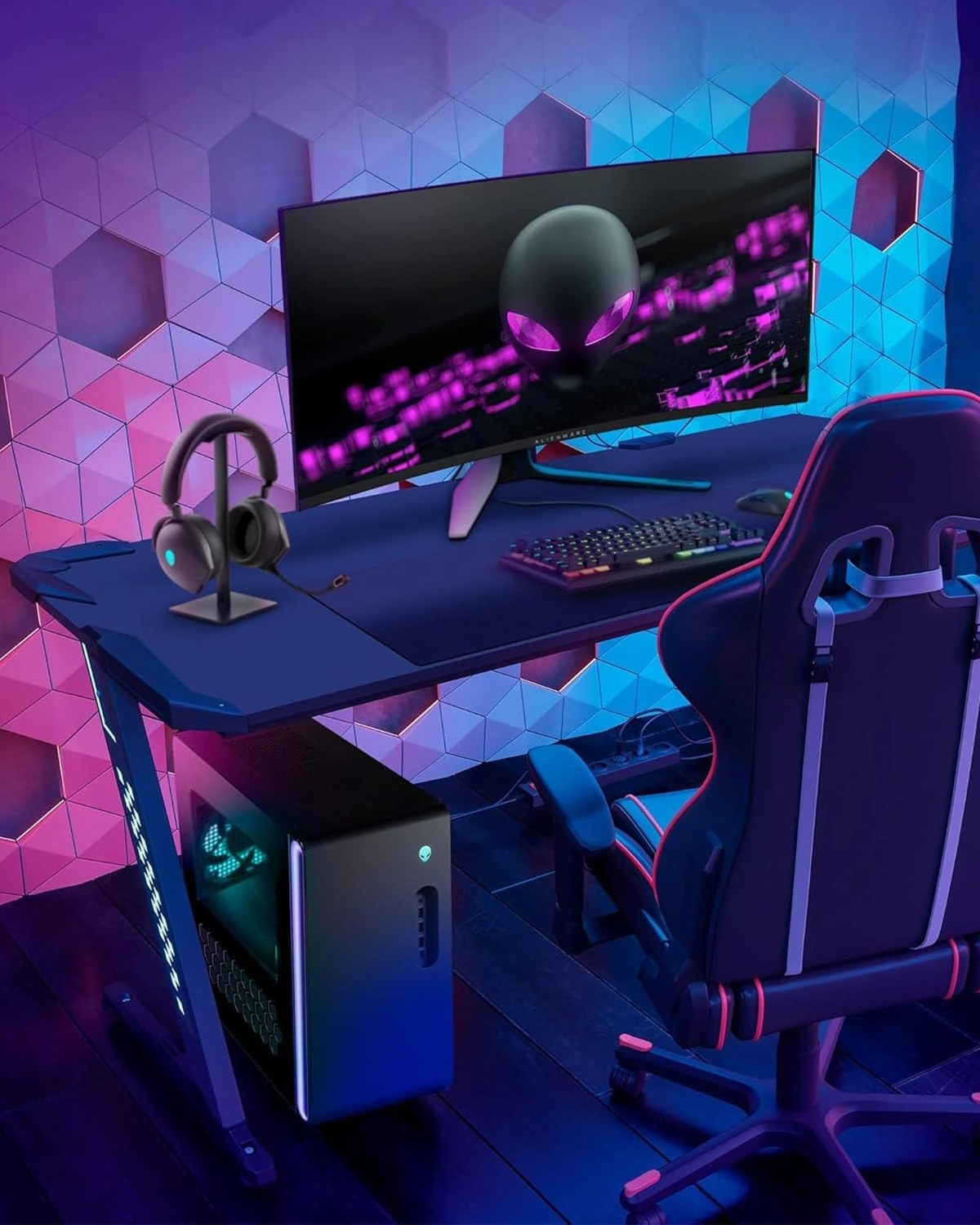 Dell Alienware Aurora-R16 Gaming Desktop - NVIDIA RTX 5080 GDDR7 (Beats RTX 4090), Intel Ultra 9 285K (24-Core, Up to 5.7GHz), Win 11 Pro • w/Office Lifetime License (64GB DDR5, 2TB SSD, 2TB HDD)