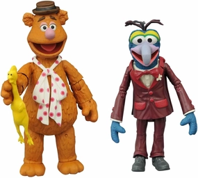 Diamond Select Toys The Muppets Best of Series 1: Gonzo & Fozzie Action Figure Two-Pack, Multicolor