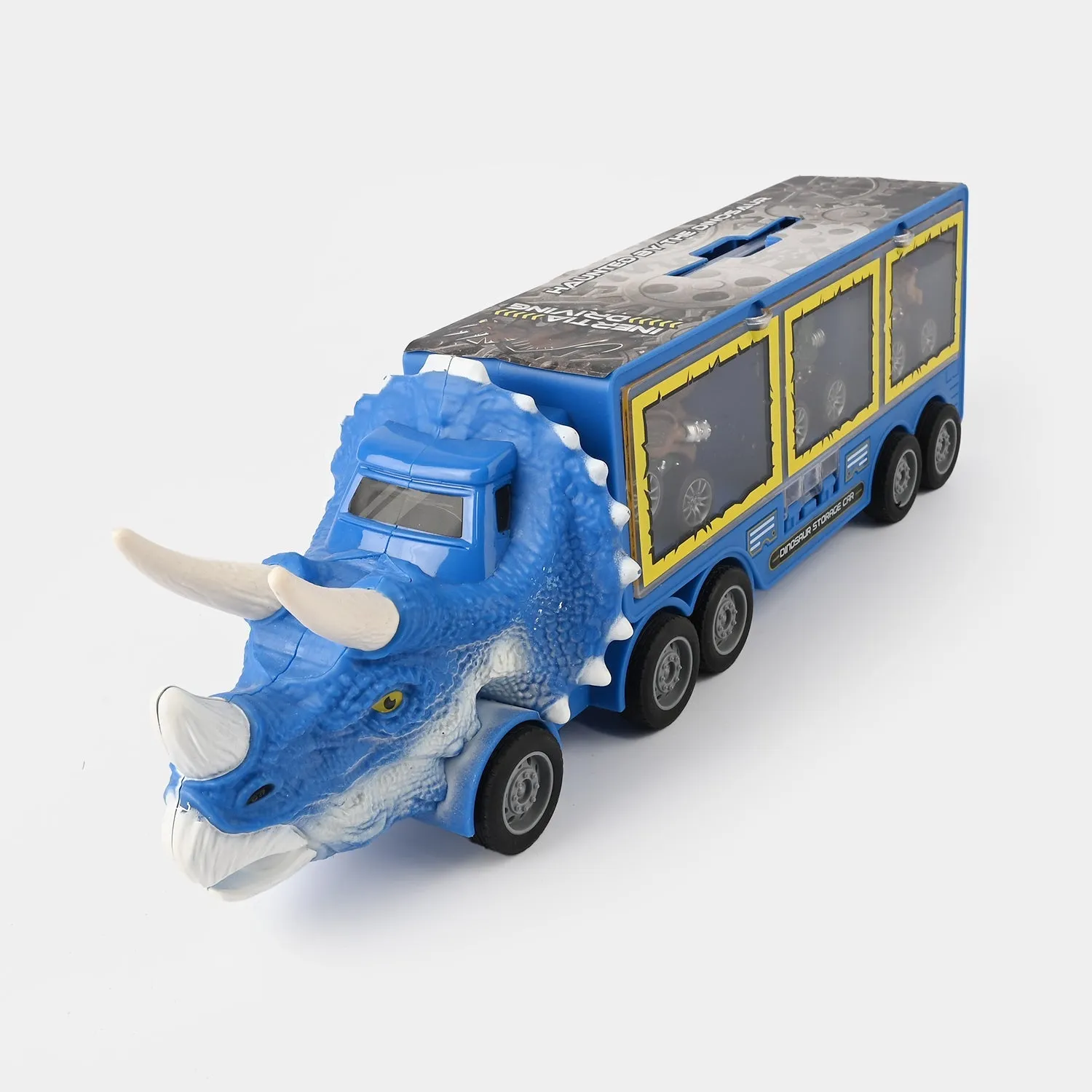 Dino Carrier Friction Truck Play Set