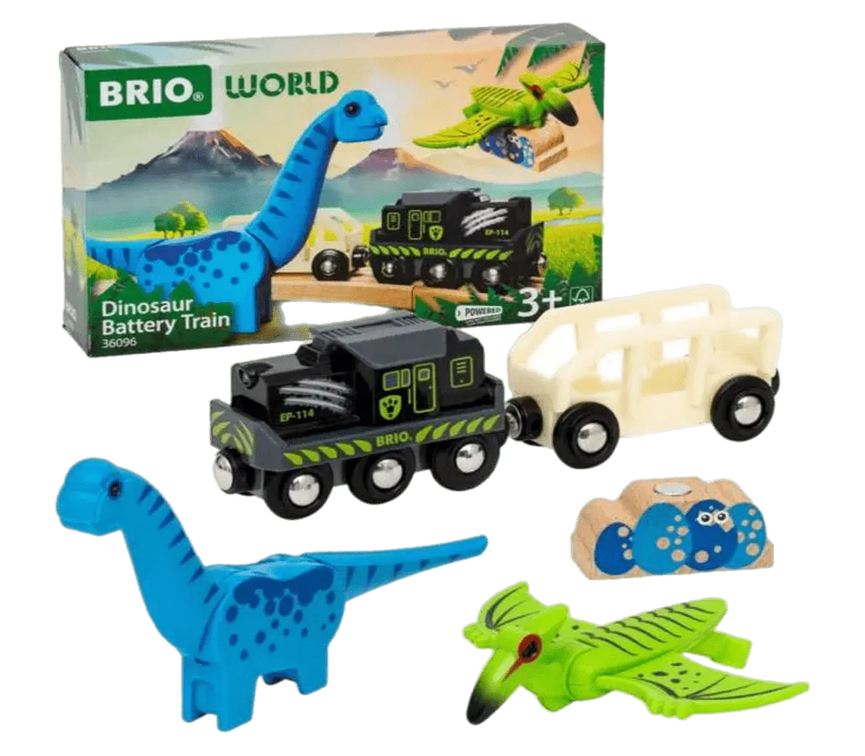 Dinosaur Battery Train