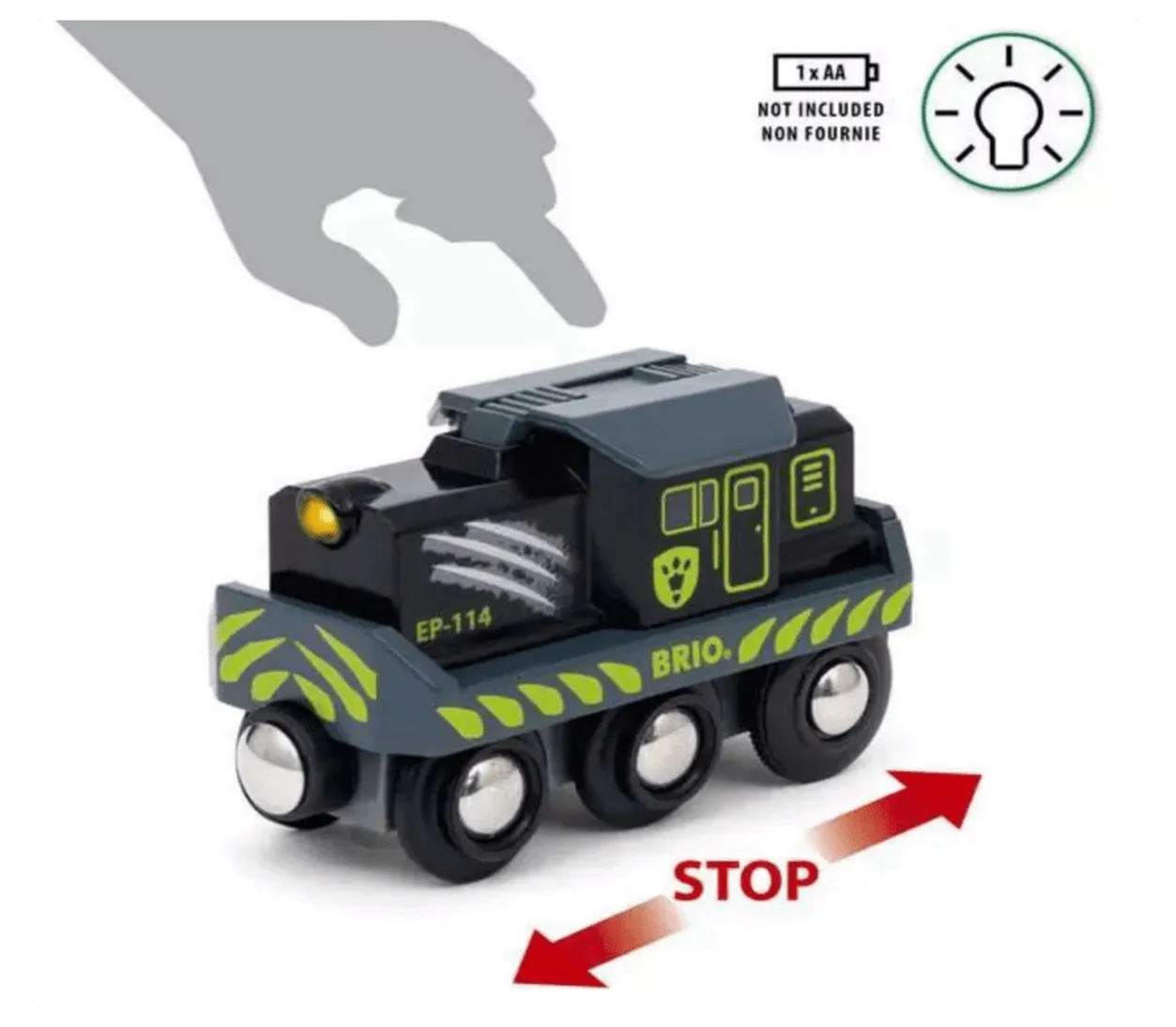 Dinosaur Battery Train