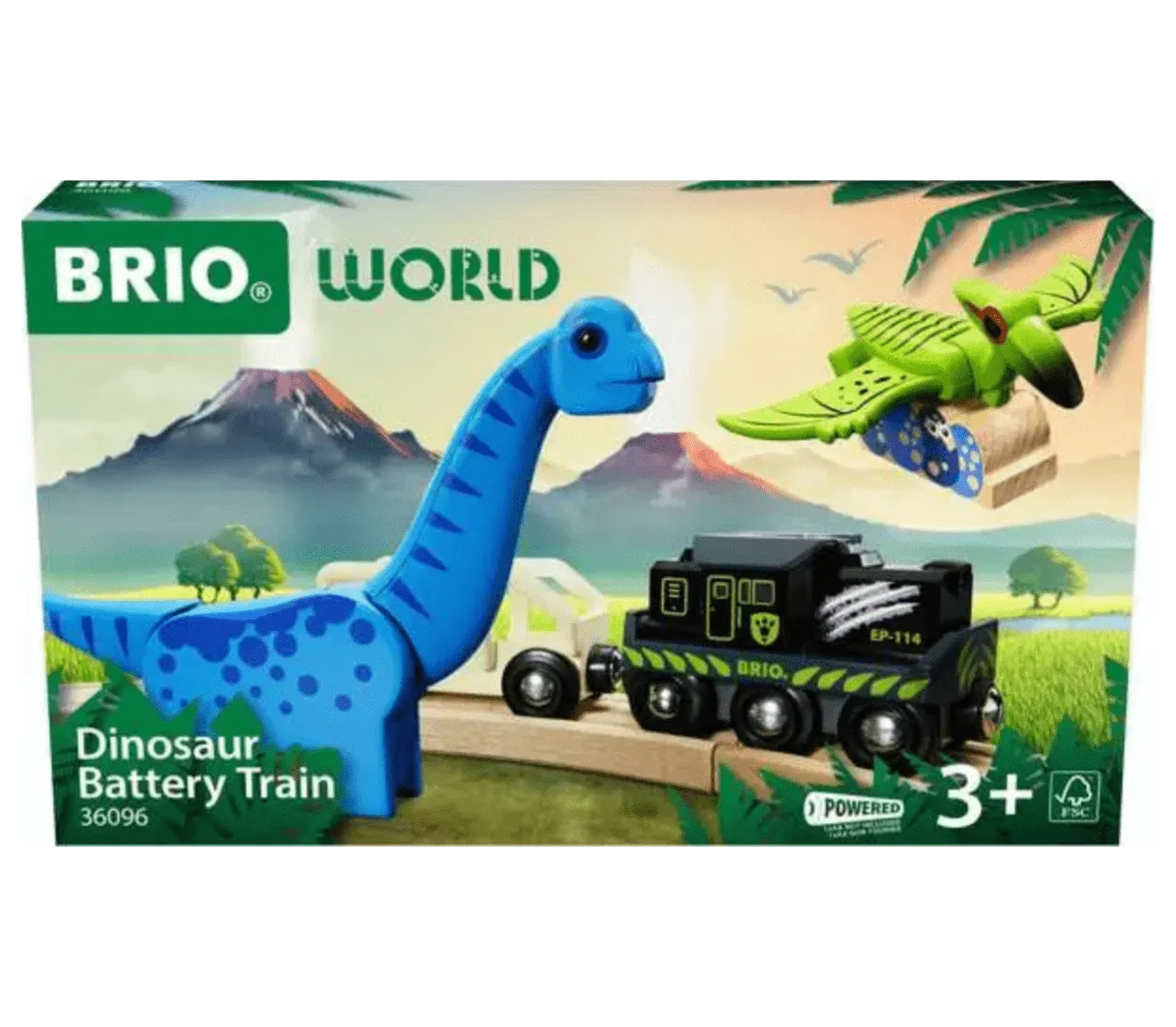 Dinosaur Battery Train