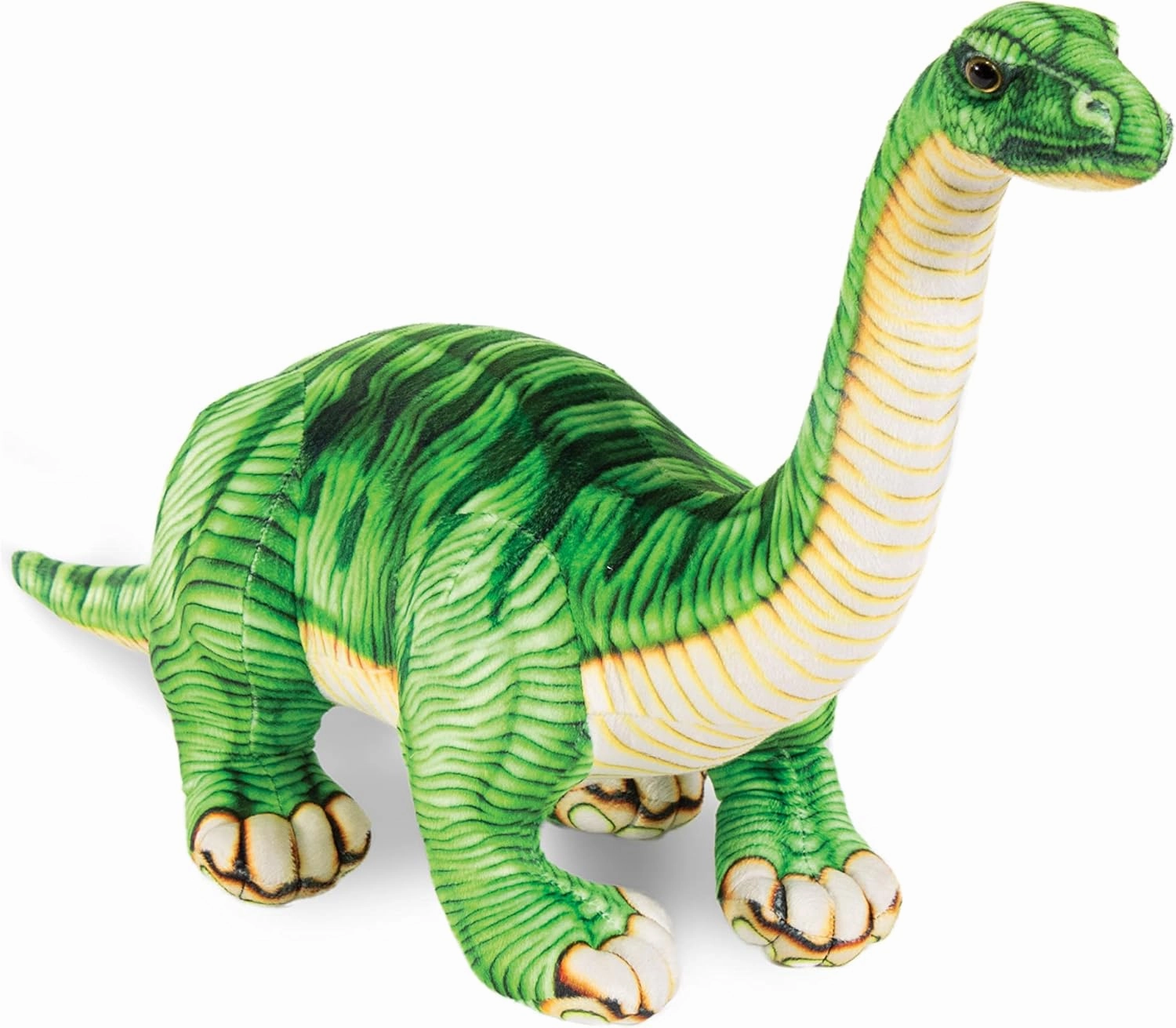 Dinosaur Plush Toy - Dinosaur Stuffed Animals, Dino Plushie, Green Apatosaurus (21.5 Long)
