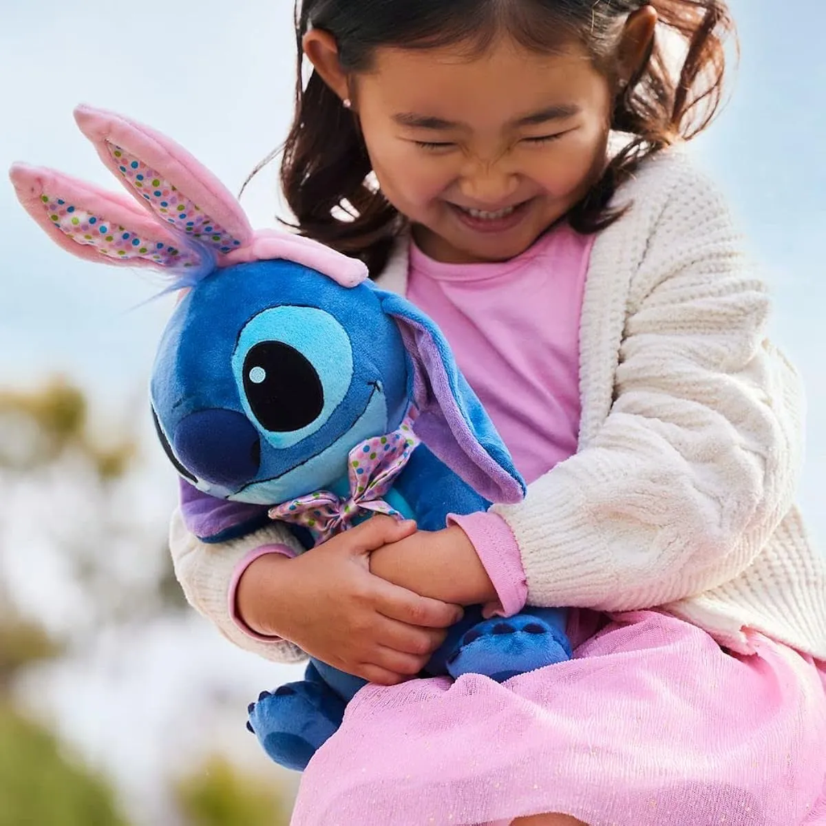 Disney Stitch Plush Bunny Small Size 9 1/2 Inch