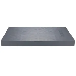 Diversitech E Lite Plastic Equipment Pad for HVAC Systems, 36" x 48" x 3", Gray (EL3648-3)
