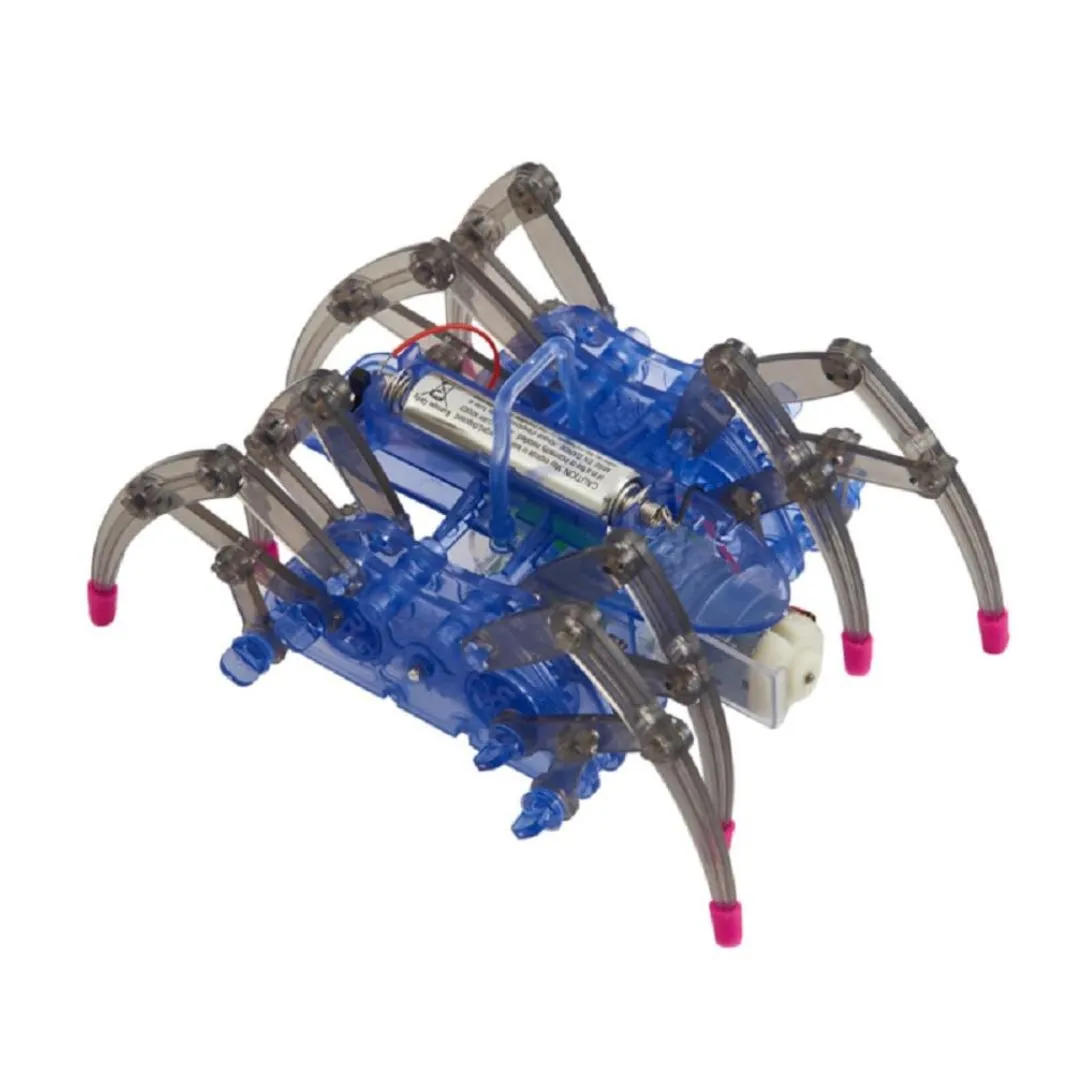 DIY Electronic Spider Robot Assembly Educational Toy for Children