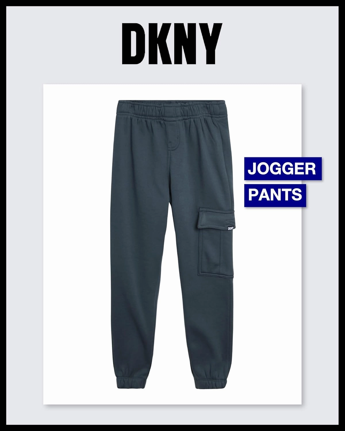 DKNY Boys' Shirt - 2 Piece Woven Button Down Shirt with Hood and Jogger Pants - Matching Outfit Clothing Set for Boys, 4-12