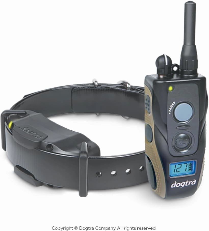 Dogtra 1900S Ergonomic 3/4-Mile IPX9K Waterproof High-Output Remote Dog Training E-Collar