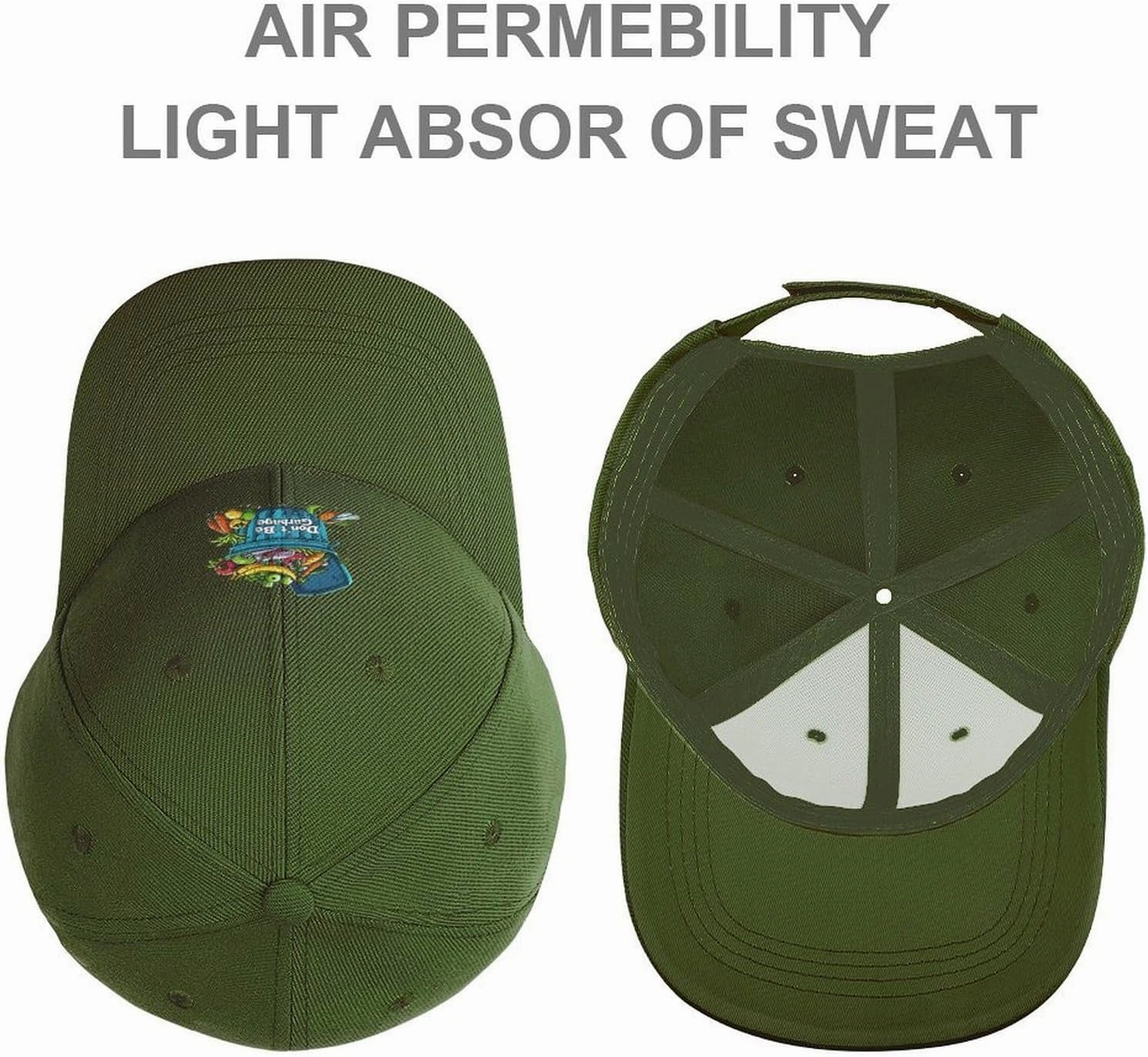 Don't Be Garbage Fashion Baseball Cap Men Women Classic Adjustable Sun Golf Dad Hat Outdoor
