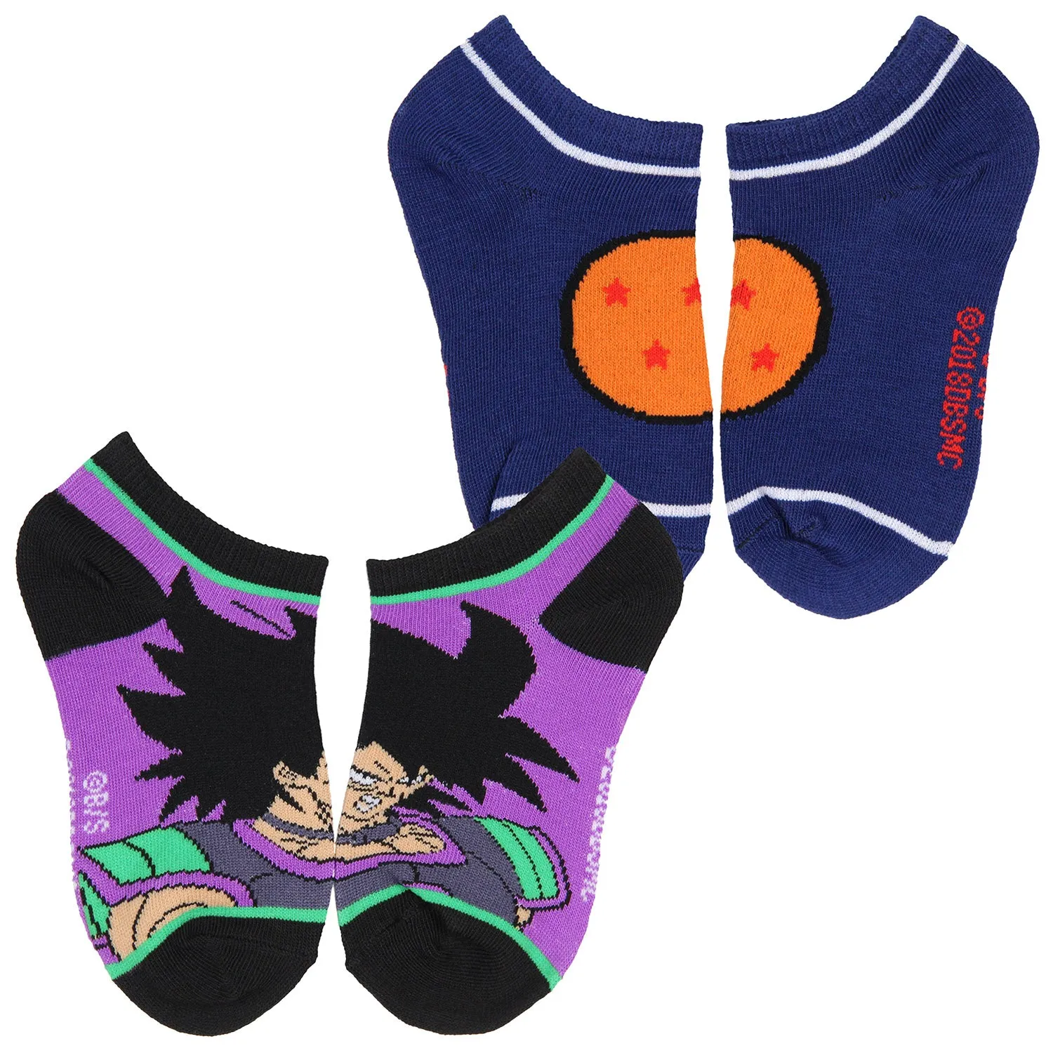 Dragon Ball Super Broly Movie Kids Week Of Socks 7-Pairs Mix And Match Box Set