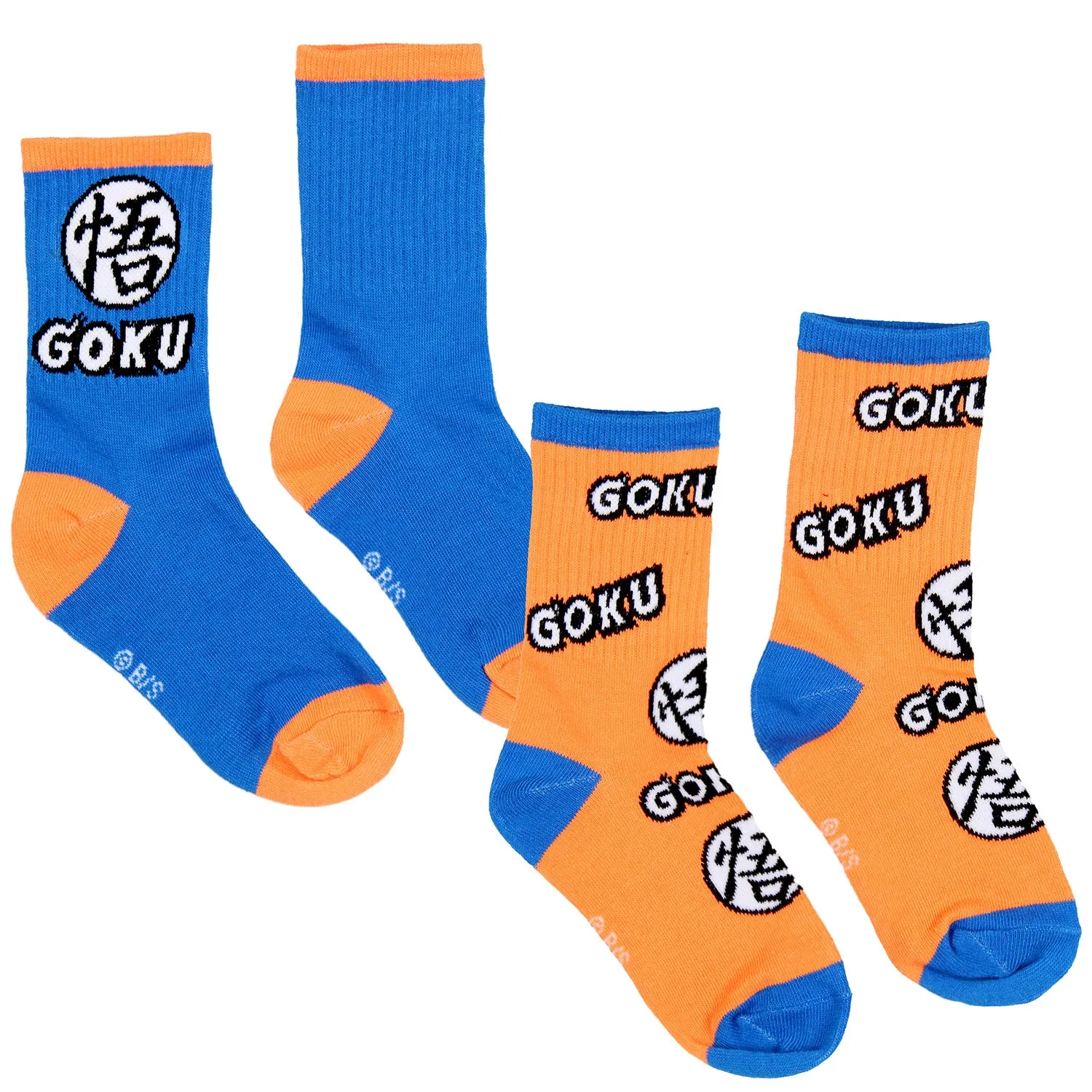 Dragon Ball Super Broly Movie Kids Week Of Socks 7-Pairs Mix And Match Box Set