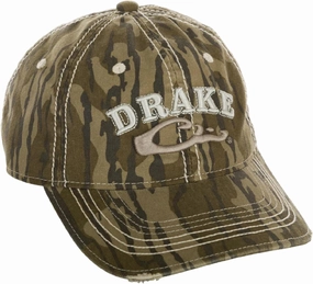 Drake Waterfowl Men's Distressed 6-Panel Ball Cap