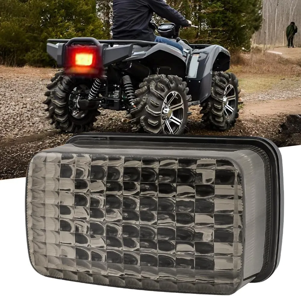 DREAMIZER LED Tail Light ATV OEM Taillight w/Running Brake Light Compatible with Yamaha Big Bear Bruin Rhino Kodiak Grizzly Wolverine Viking