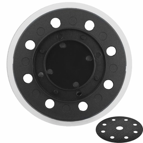 Durable 492280 ETS 125 Eq & Pro 5 ltd Jetstream Sanding Pad 125mm (5 in), Hard, 8 Holes fit for festool ETS 125, ES 125, ETSC 125, Pro 5 ltd Random Orbit Sanders Include a 5" Protection Pad