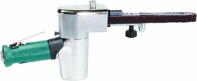 Dynabrade (40335) Dynafile II Abrasive Belt Tool, For Non-Woven Nylon Belts | 0.5 hp 20,000 RPM Pneumatic Motor, 7 Degree Offset | For 1/4"-3/4" (6-19 mm) Wide x 18" (457 mm) Long Belts