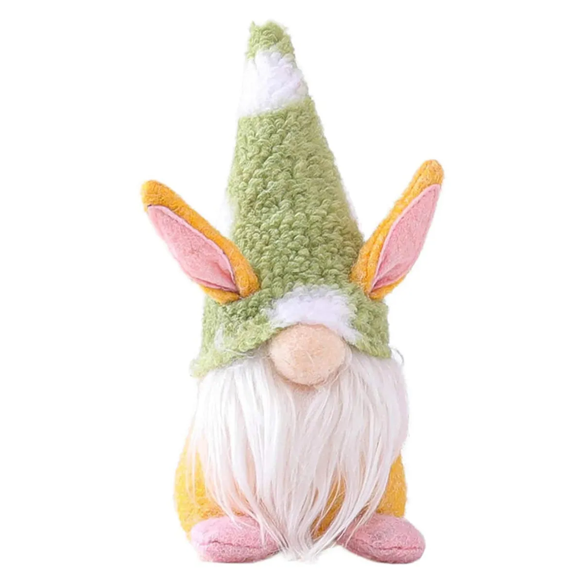 Easter Bunny Plush Gnome Decoration