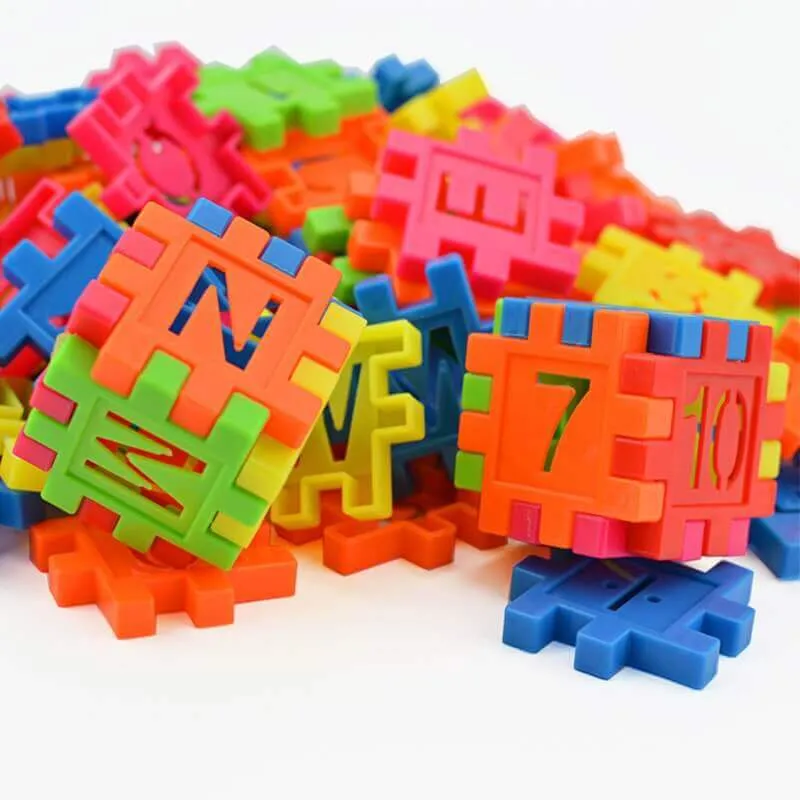 Educational 3D Blocks for Children - 110pcs Set