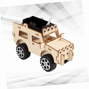 Educational Toy Car Kit Experiment Model for Students Fun Hands Assembly Activity No Battery Included
