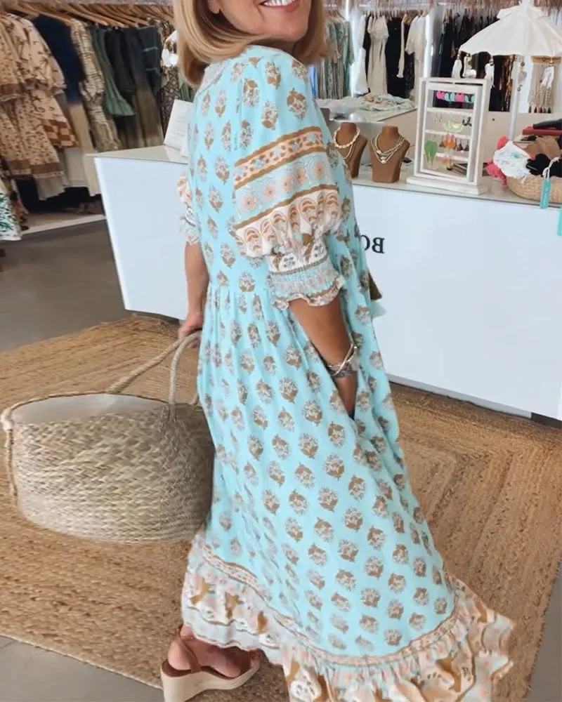 Effortless Boho Chic Dress