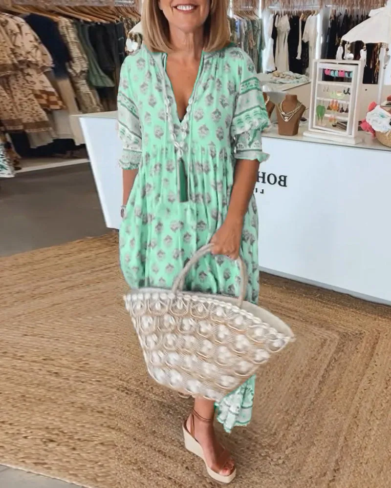 Effortless Boho Chic Dress