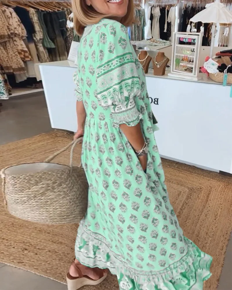 Effortless Boho Chic Dress