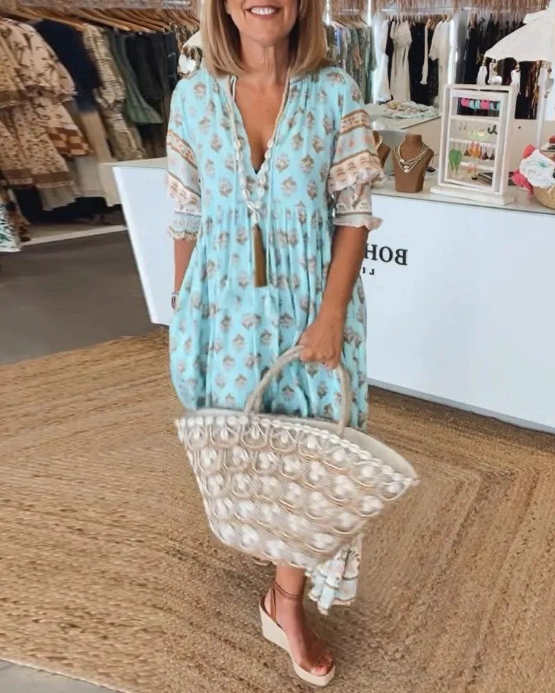 Effortless Boho Chic Dress