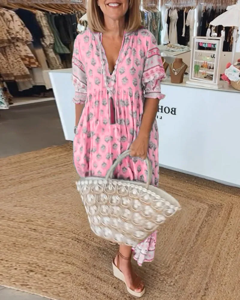 Effortless Boho Chic Dress