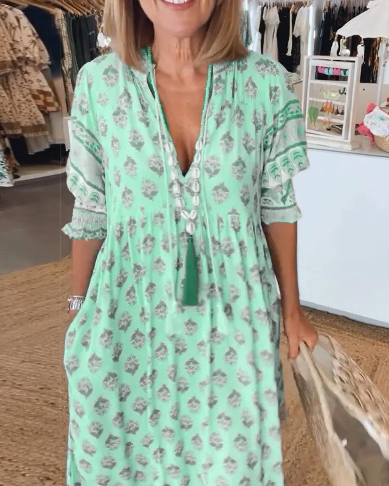 Effortless Boho Chic Dress