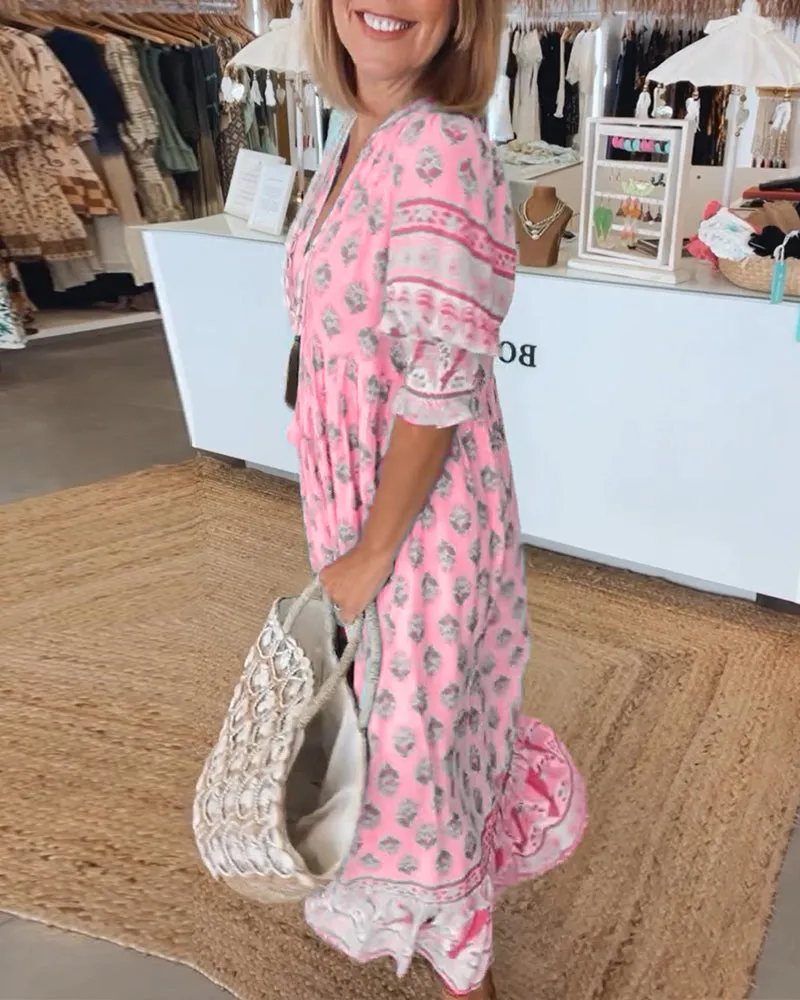 Effortless Boho Chic Dress