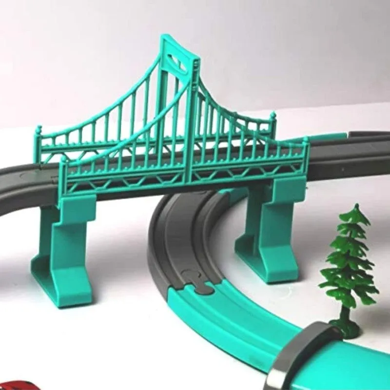 Electric Train City Track for Kids | DIY Track 66 PCS