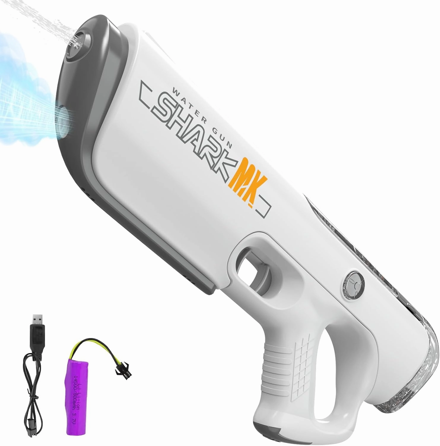 Electric Water Gun for Kids & Adults, Automatic Water Reload,Lightweight Design Shooting Over 250 Blasts Water Blaster Squirt Guns Up to 32 FT Long Range, Summer Outdoor Beach Party Toys