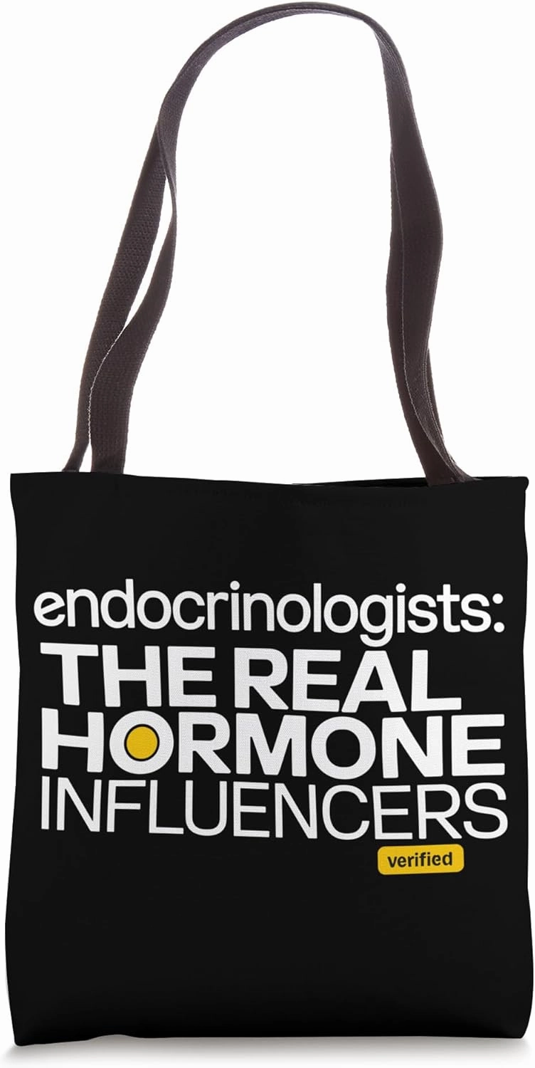 Endocrinology Hormone Specialist Medical Science Design Tote Bag