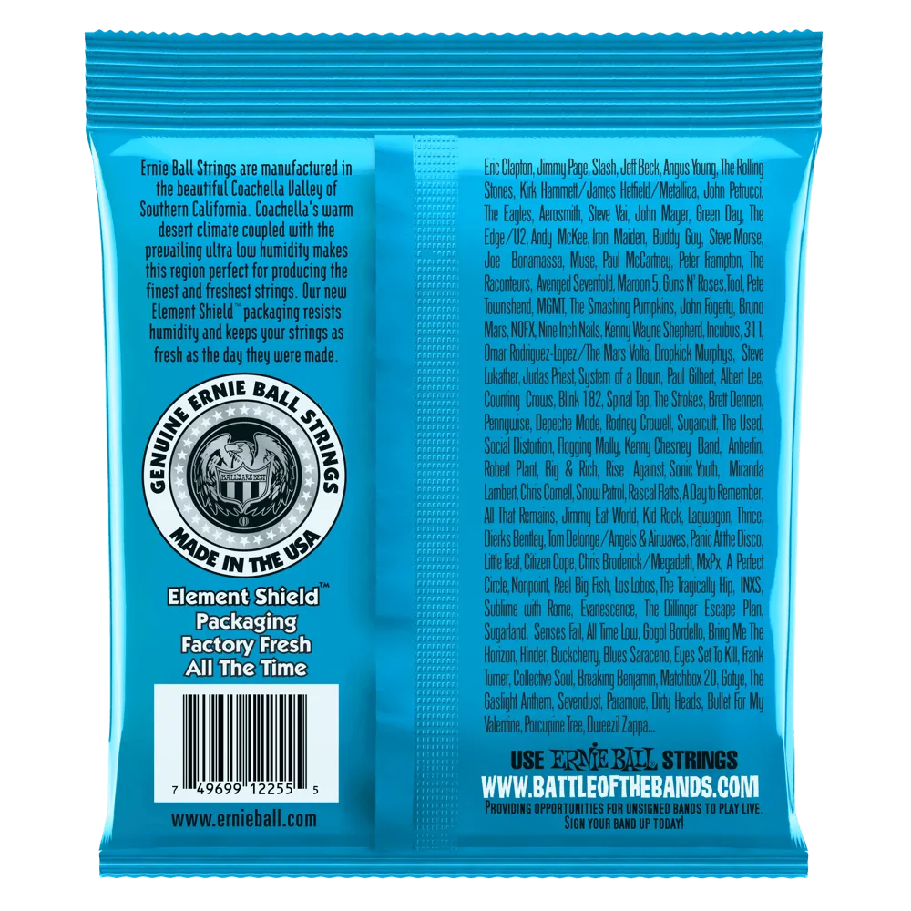 Ernie Ball Extra Slinky Classic Rock n Roll Pure Nickel Wrap Electric Guitar String Set - 8-38