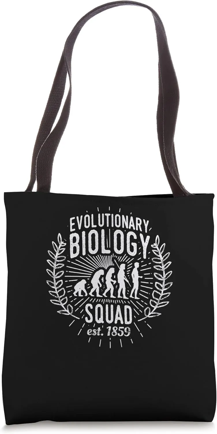 Evolutionary Biology Squad - Funny Science Tote Bag