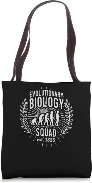 Evolutionary Biology Squad - Funny Science Tote Bag