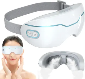 Eyerelis Steam Therapy-Mask 2 Levels Adjustable Steam-Therapy for Dry Eyes Eye Steamer for Dry Eye Smart Hot & Cold Steam Eye Mask for Dark Circles Puffiness Eyes Relaxation (A13-1800mAh)
