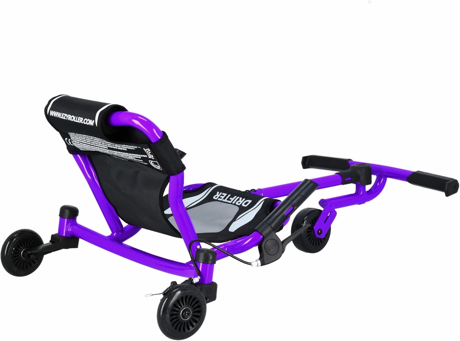 EzyRoller New Drifter-X Ride on Toy for Ages 6 and Older, Up to 150lbs.- Purple