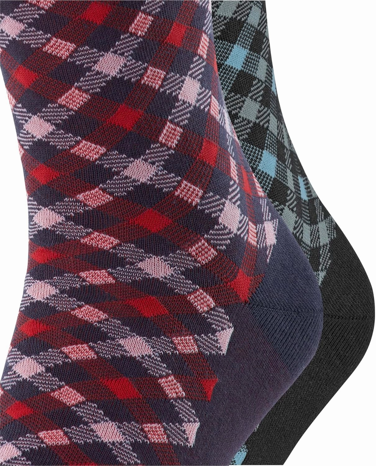 FALKE Men Smart Check 2-Pack Crew Cut