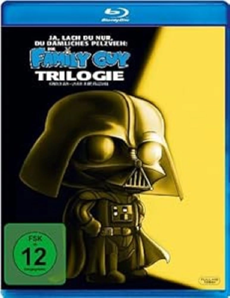 Family Guy Trilogy ( "Family Guy" Blue Harvest / "Family Guy" Something, Something, Something, Dark Side / "Family Guy" It's a Trap! ) [ NON-USA FORMAT, Blu-Ray, Reg.B Import - Germany ]
