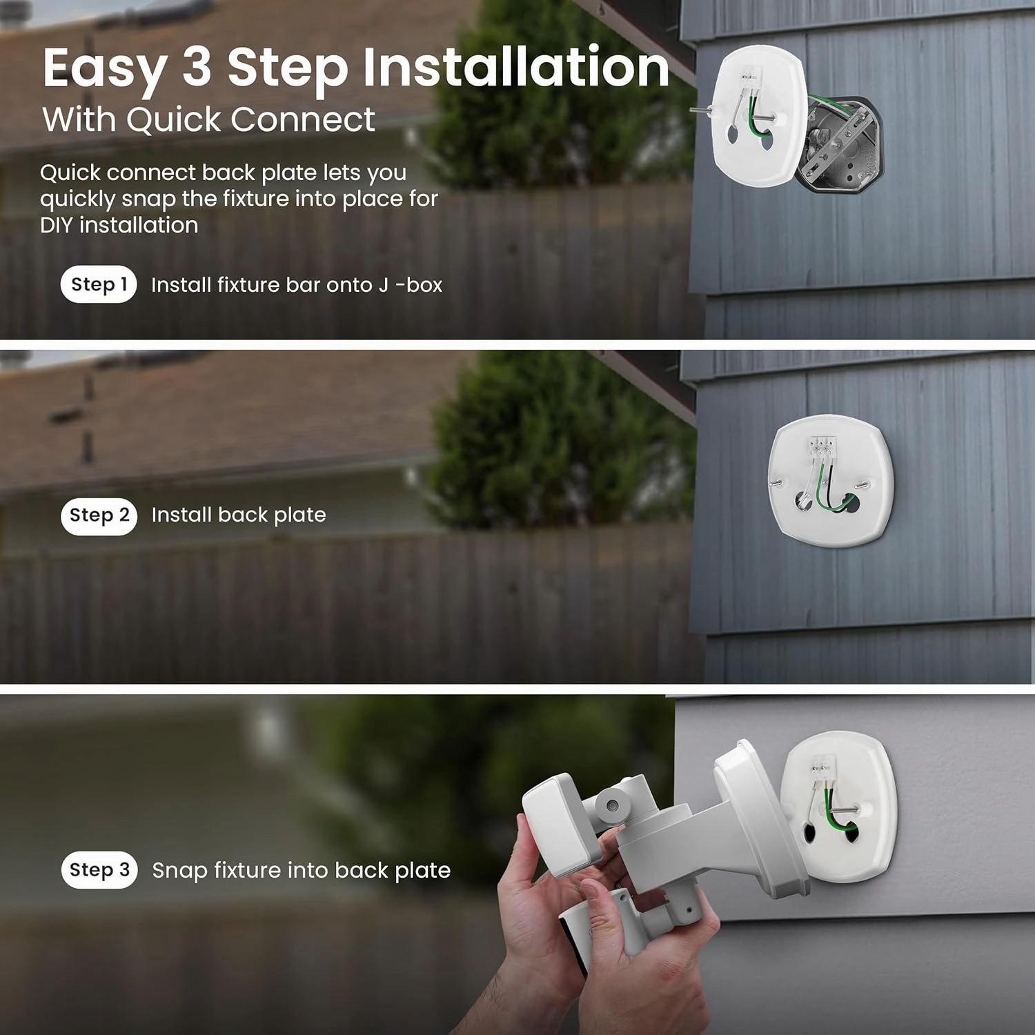 Feit Electric SEC5000/CAM/WIFI Outdoor LED Smart Security Camera with Motion Sensor, 2-Way Audio, 5000 Lumens Floodlight, Works with Alexa and Google Asst, Alarm, Hardwired, Updated Version of SEC3000